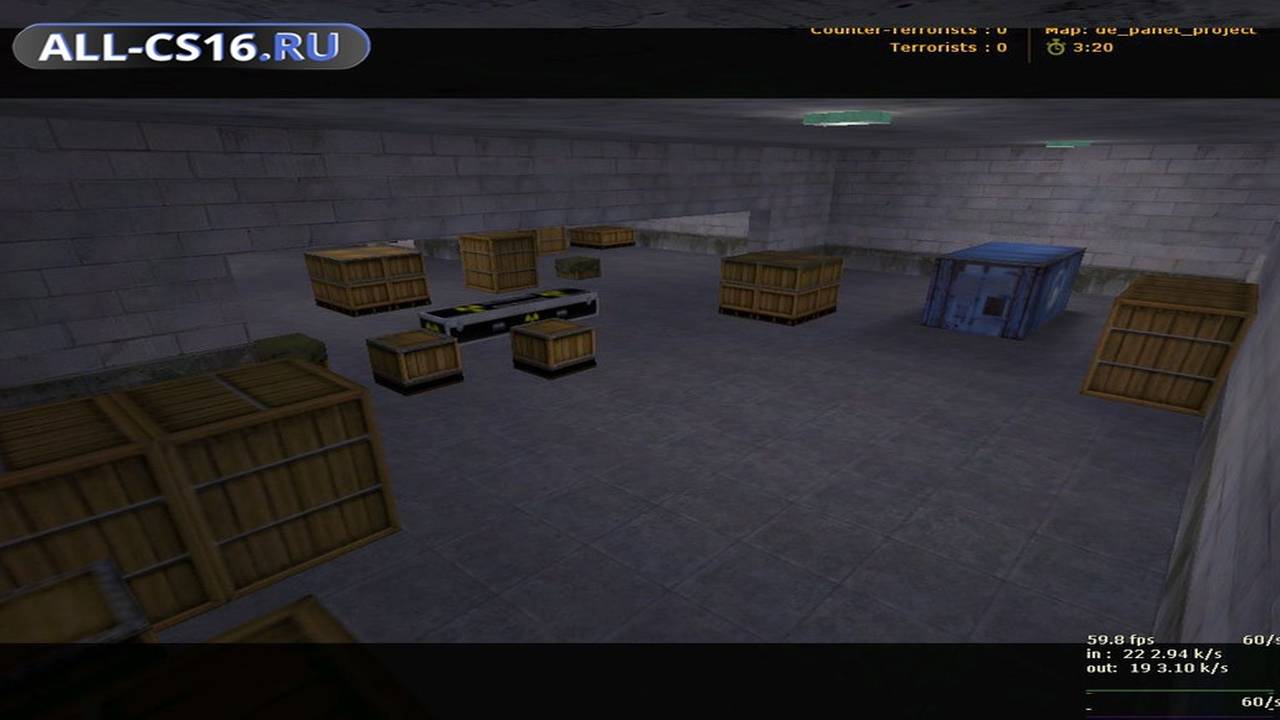 Карта «de_panet_project» для CS 1.6 для CS 1.6