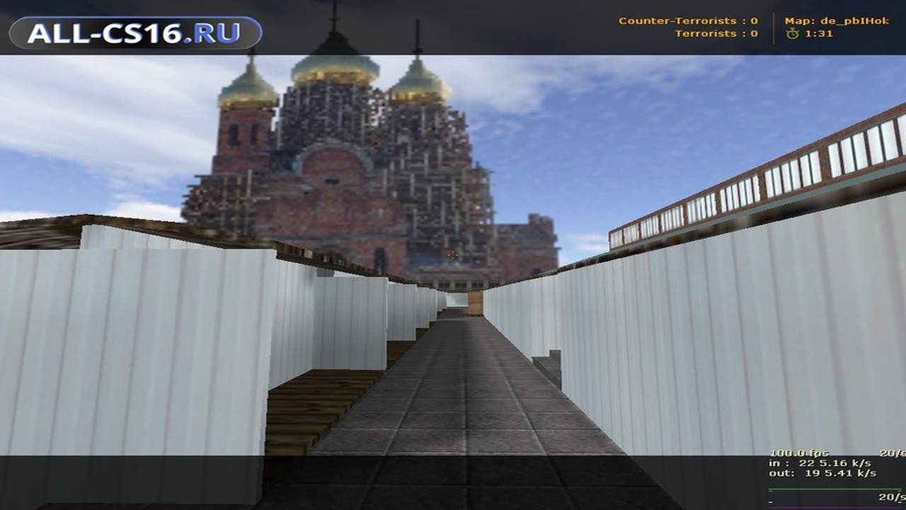 Карта «de_pbihok» для CS 1.6 для CS 1.6