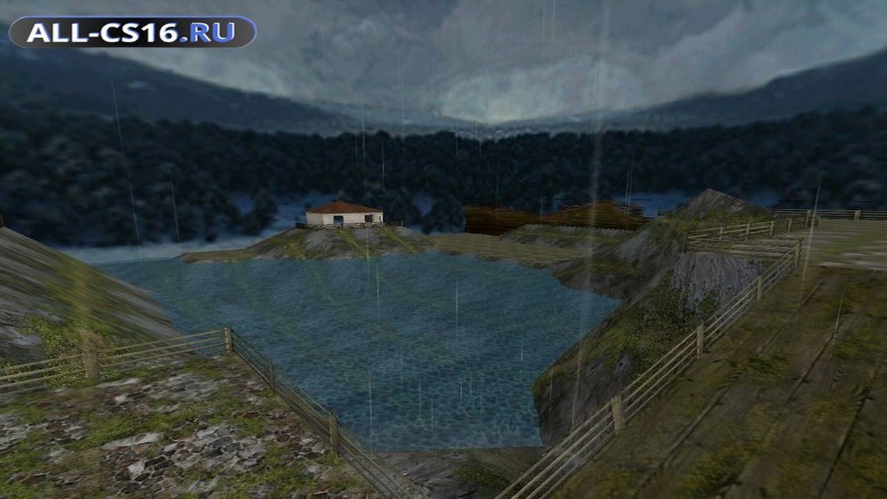 Карта «de_peaks» для CS 1.6 для CS 1.6