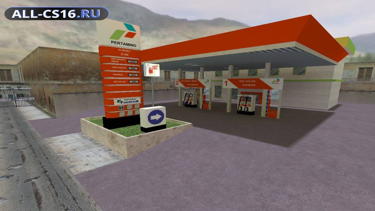 Карта «de_pertamino» для CS 1.6 для CS 1.6