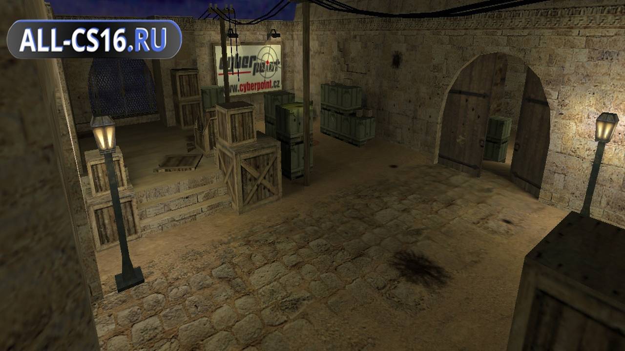 Карта «de_pl_nitedust2» для CS 1.6 для CS 1.6