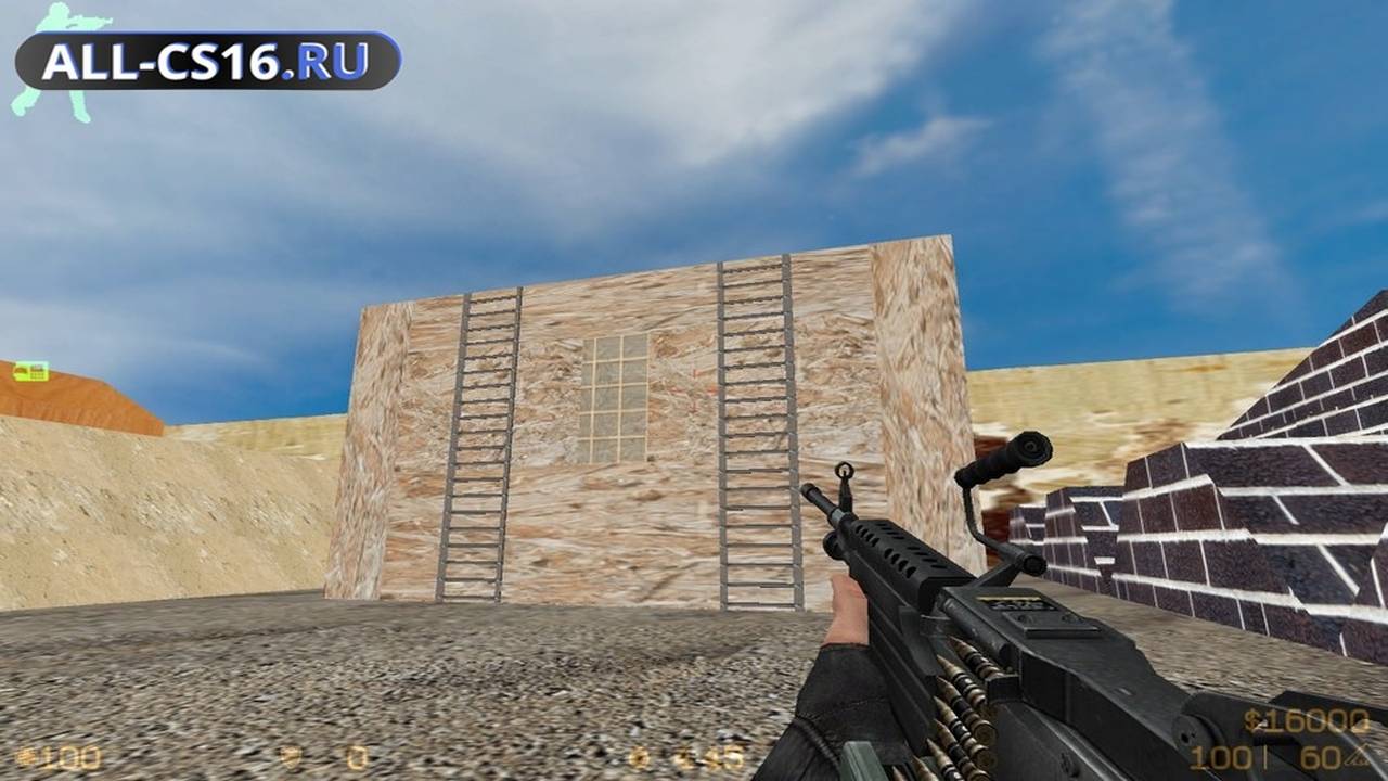 Карта «de_rambo» для CS 1.6 для CS 1.6