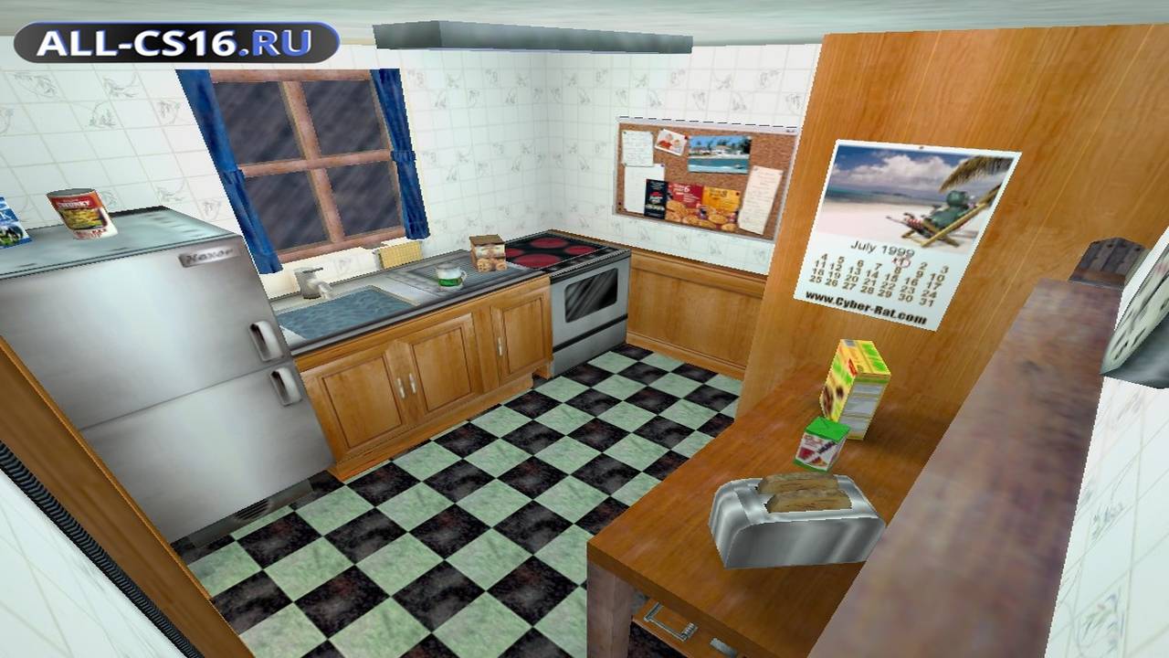 Карта «de_rats_2001» для CS 1.6 для CS 1.6
