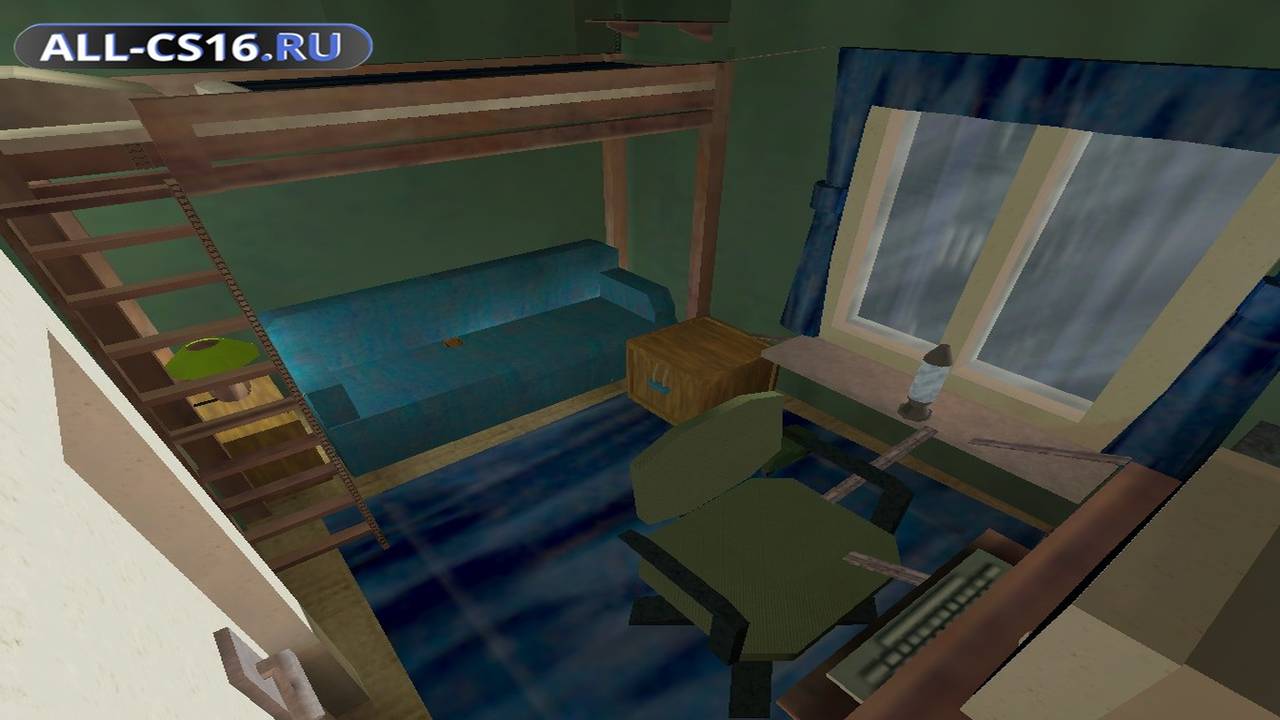 Карта «de_rats_myroom» для CS 1.6 для CS 1.6