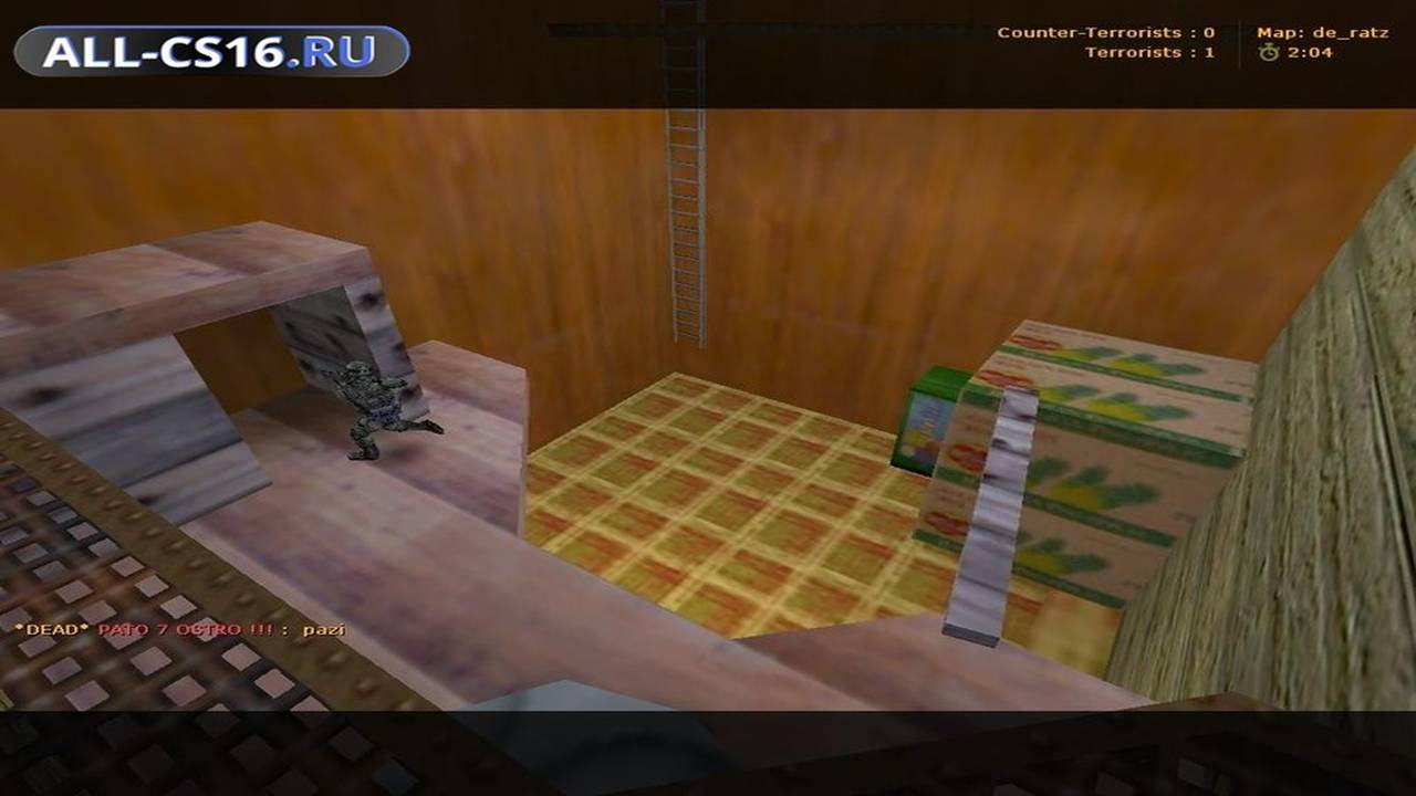 Карта «de_ratz» для CS 1.6 для CS 1.6