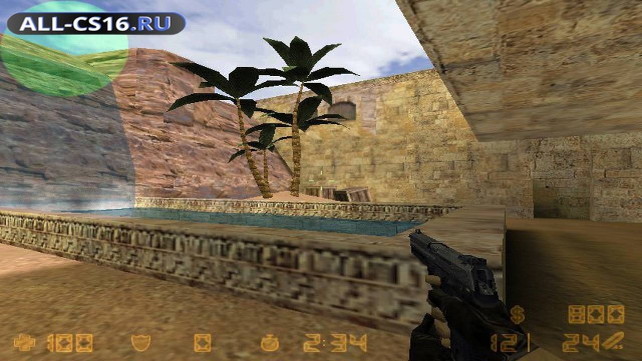 Карта «de_relax» для CS 1.6 для CS 1.6