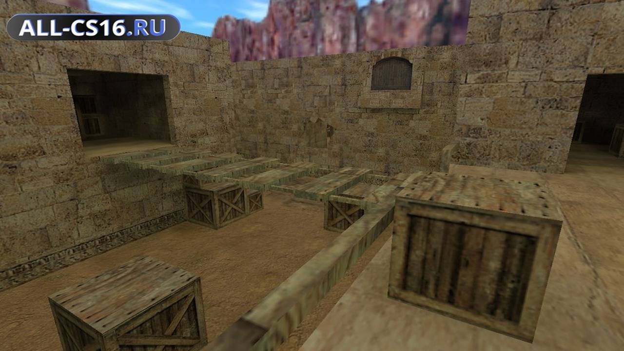 Карта «de_reset_dust2» для CS 1.6 для CS 1.6