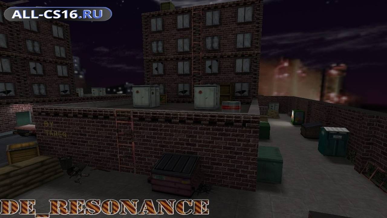Карта «de_resonance» для CS 1.6 для CS 1.6