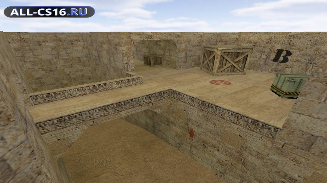 Карта «de_riot» для CS 1.6 для CS 1.6