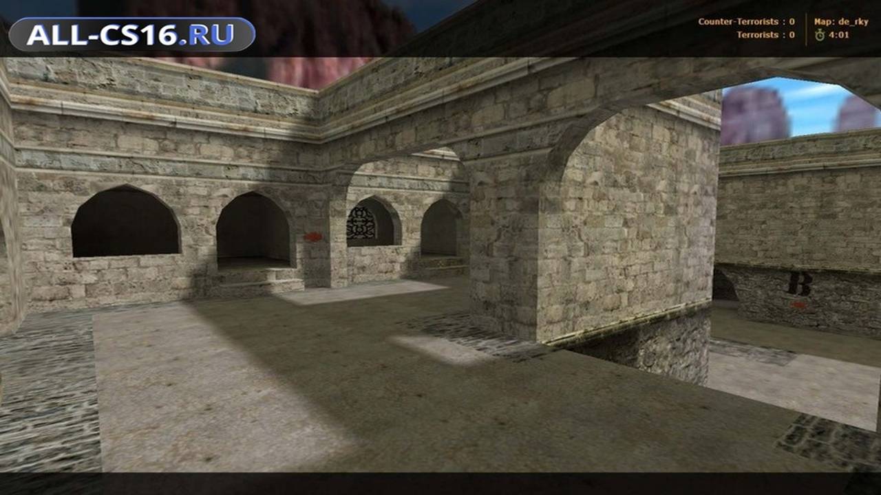 Карта «de_rky» для CS 1.6 для CS 1.6