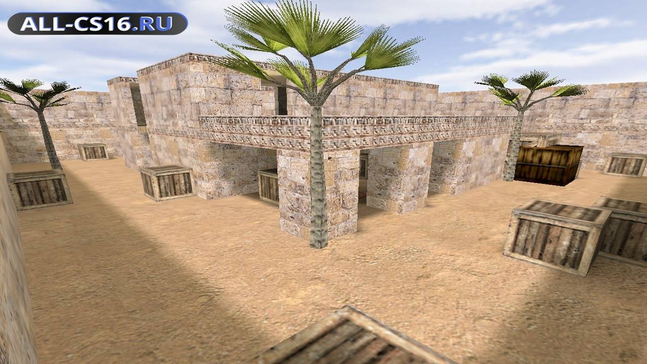 Карта «de_rns» для CS 1.6 для CS 1.6