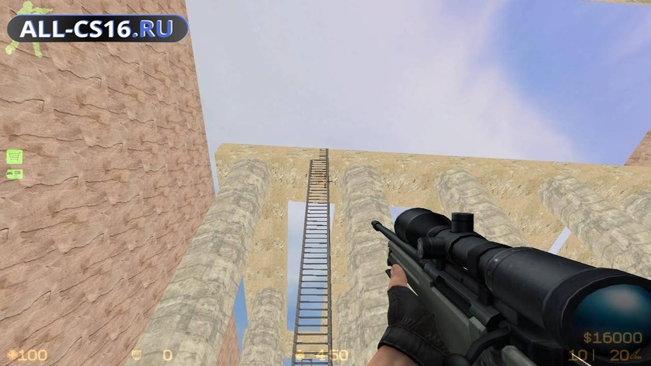 Карта «de_roma» для CS 1.6 для CS 1.6
