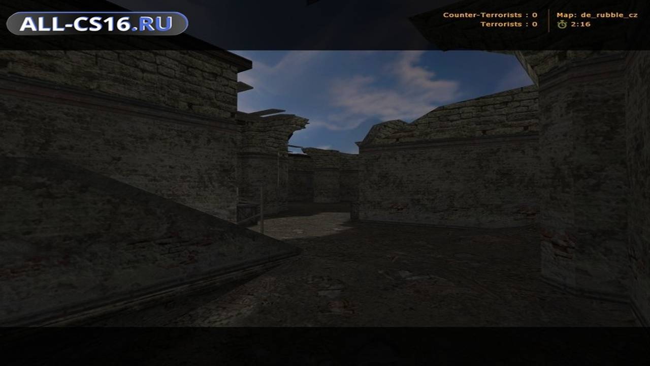 Карта «de_rubble_cz» для CS 1.6 для CS 1.6
