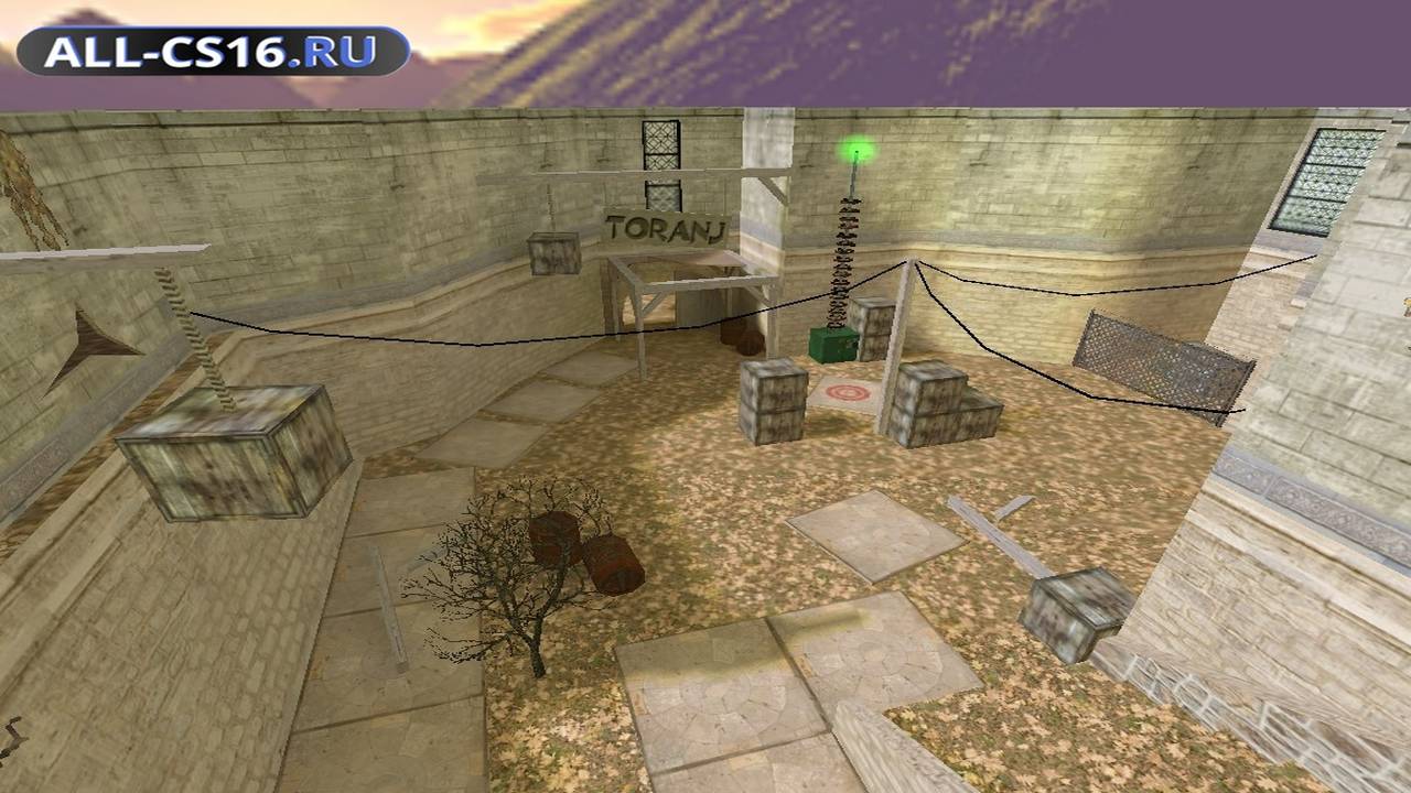Карта «de_rudnik» для CS 1.6 для CS 1.6