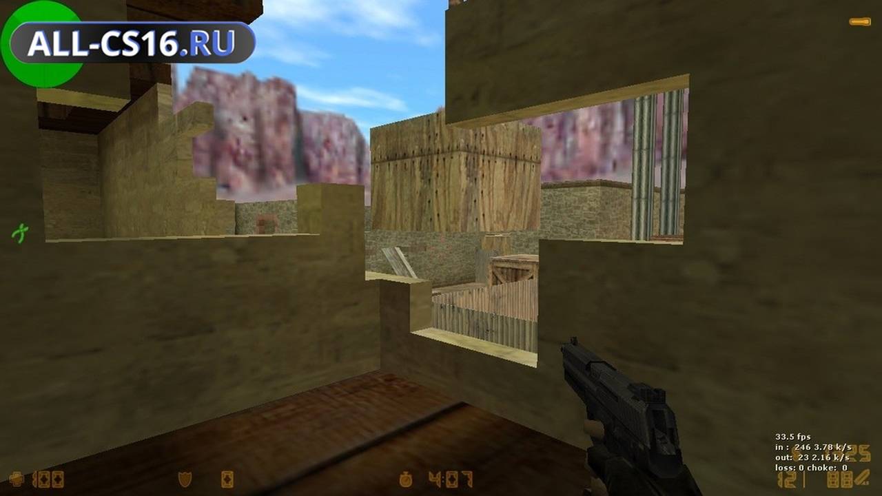 Карта «de_ruins» для CS 1.6 для CS 1.6