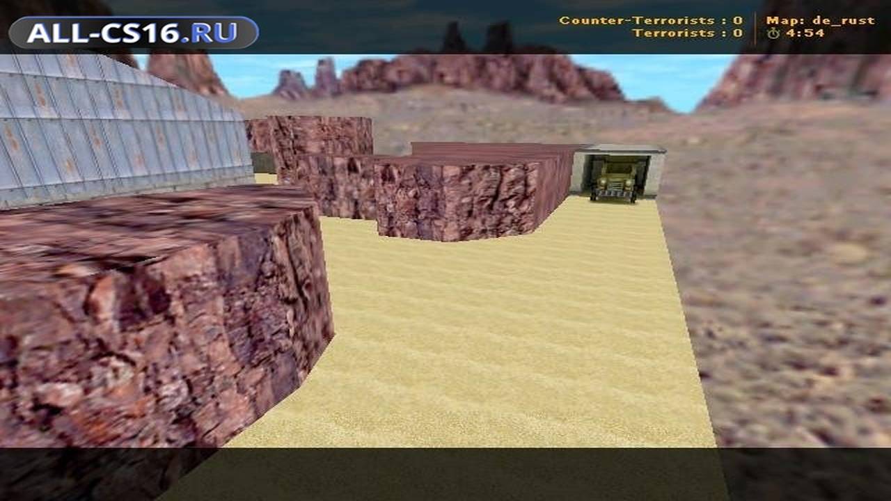 Карта «de_rust» для CS 1.6 для CS 1.6