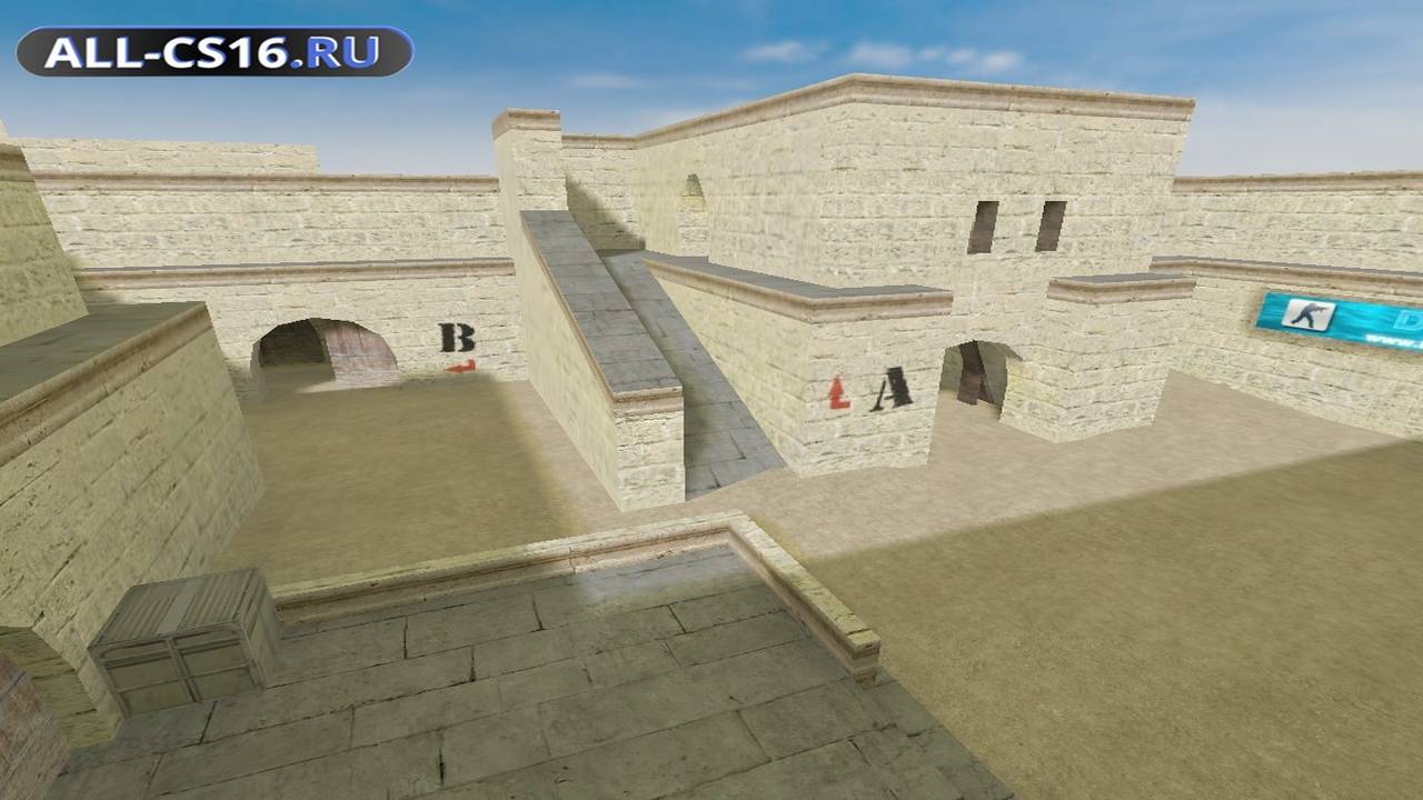 Карта «de_sajou_32» для CS 1.6 для CS 1.6
