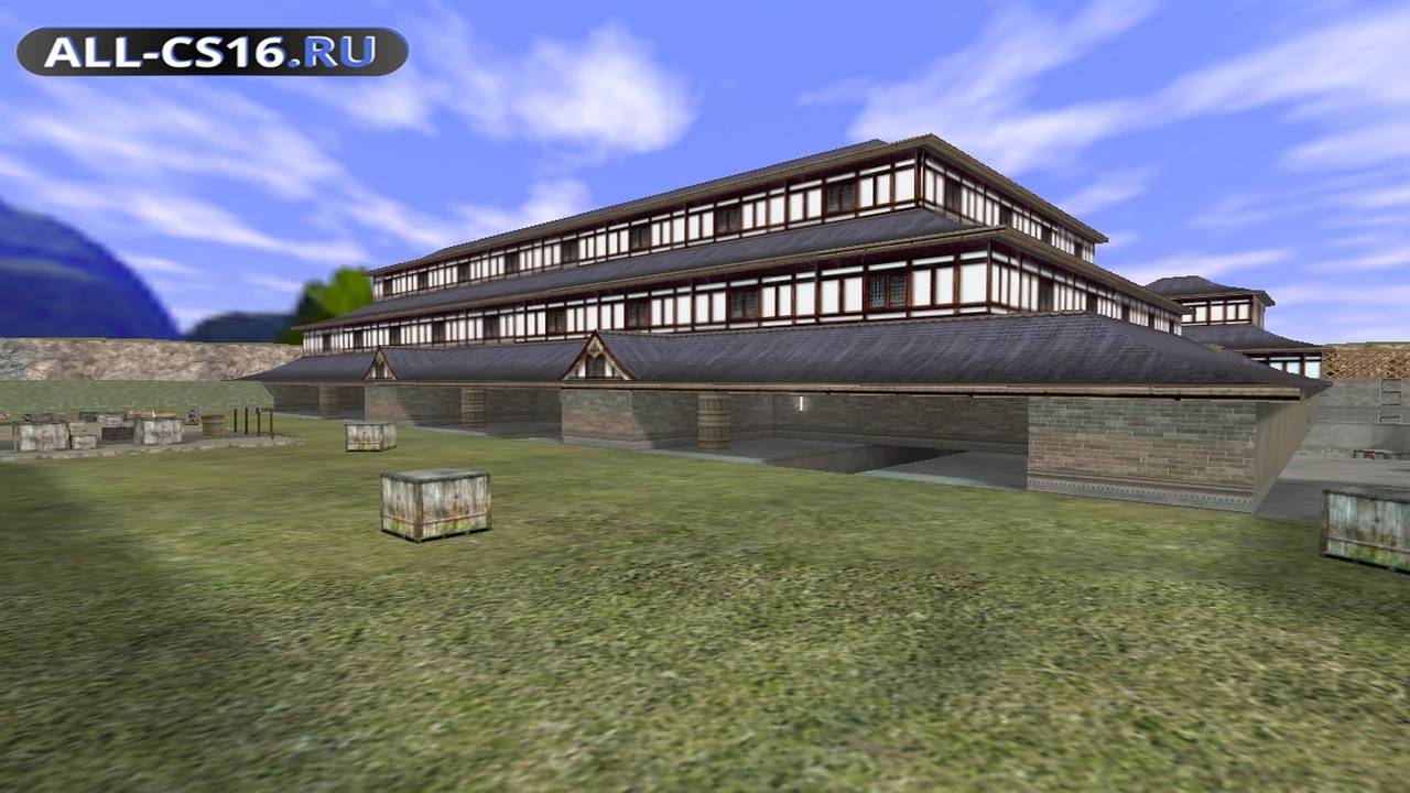 Карта «de_samurai» для CS 1.6 для CS 1.6