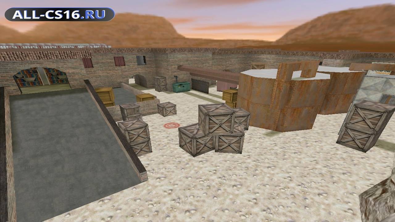 Карта «de_sandbrick» для CS 1.6 для CS 1.6