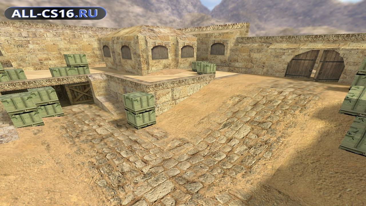 Карта «de_sandrush» для CS 1.6 для CS 1.6