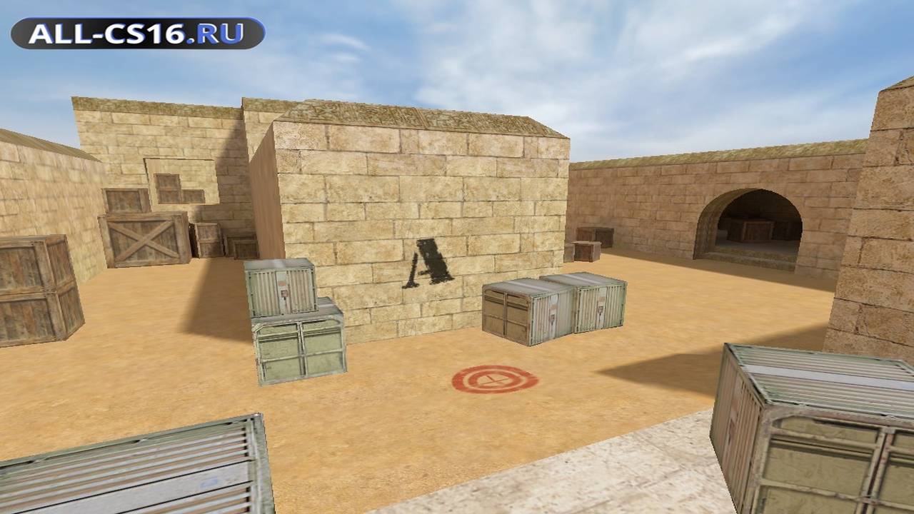 Карта «de_sandstorm_pro» для CS 1.6 для CS 1.6