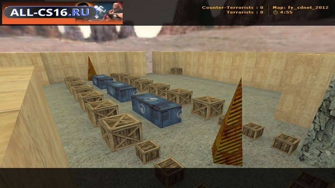 Карта «de_sdnet_2012» для CS 1.6 для CS 1.6