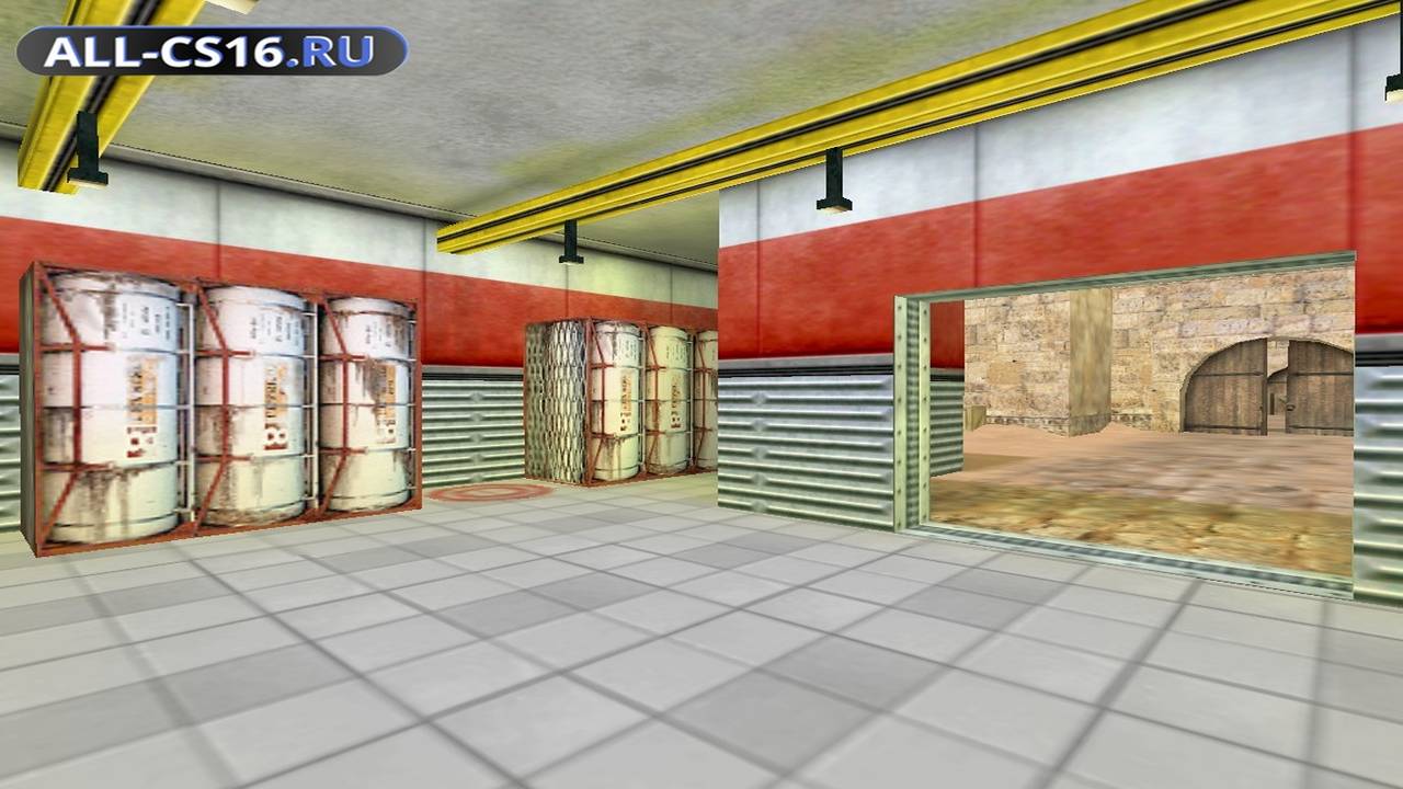 Карта «de_seno» для CS 1.6 для CS 1.6