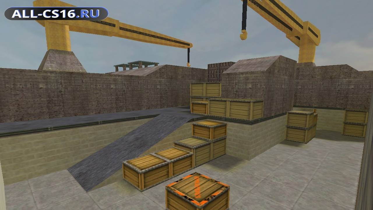 Карта «de_shipped» для CS 1.6 для CS 1.6