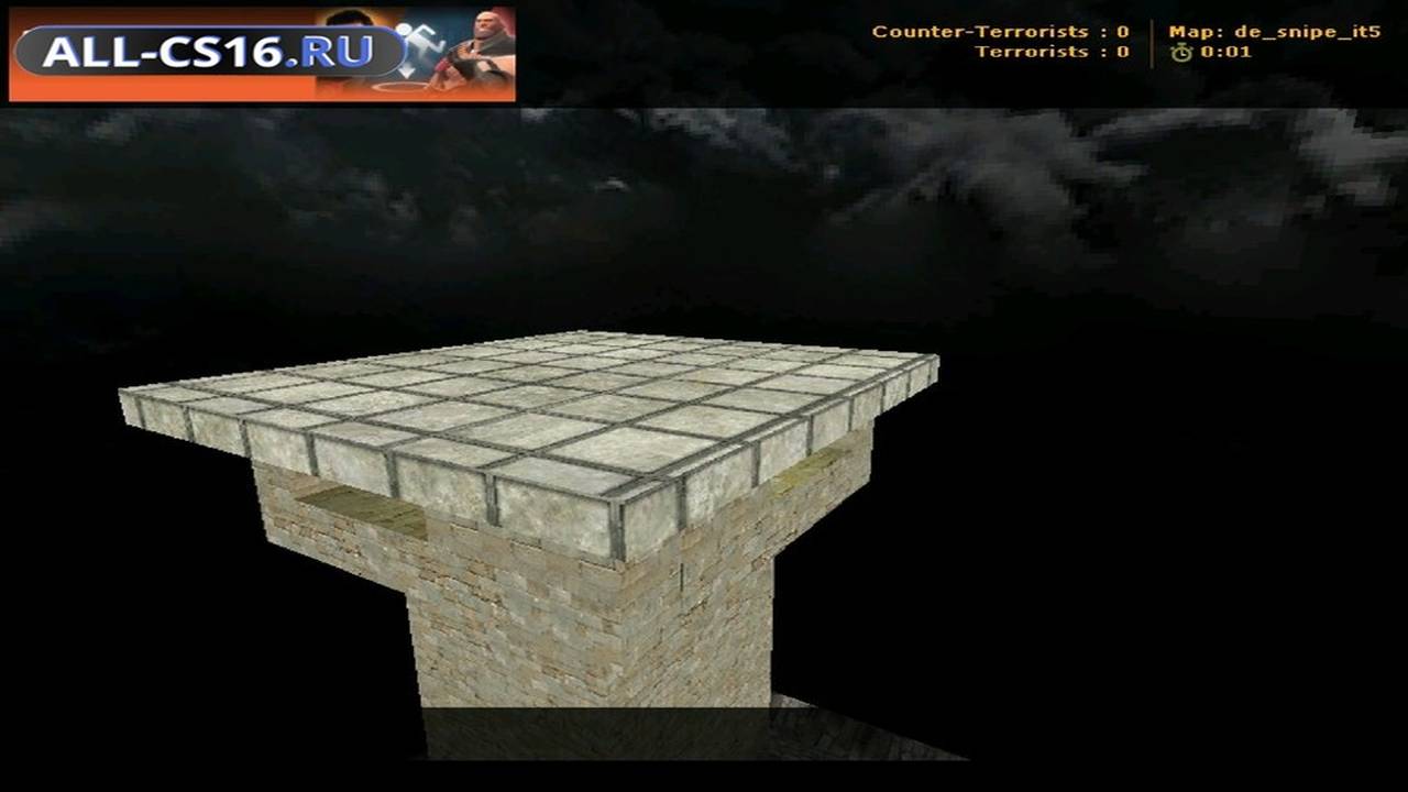 Карта «de_snipe_it5_2014» для CS 1.6 для CS 1.6