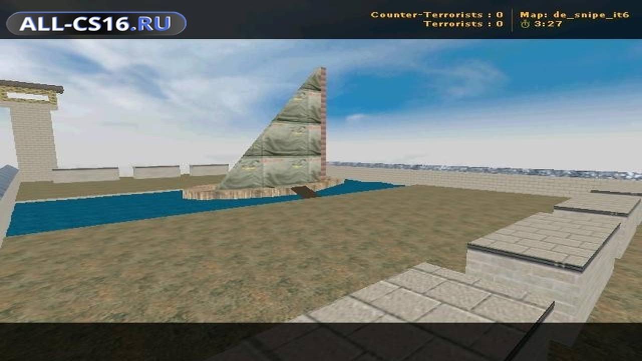 Карта «de_snipe_it6» для CS 1.6 для CS 1.6