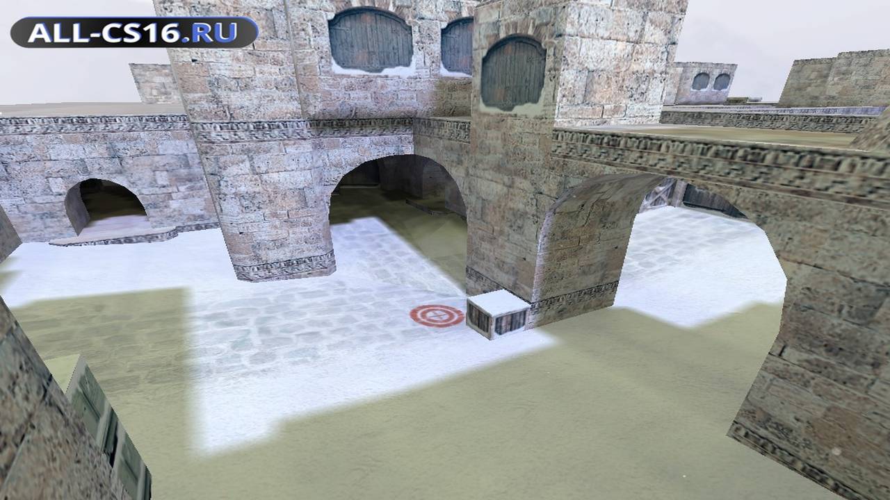 Карта «de_snow_b2» для CS 1.6 для CS 1.6