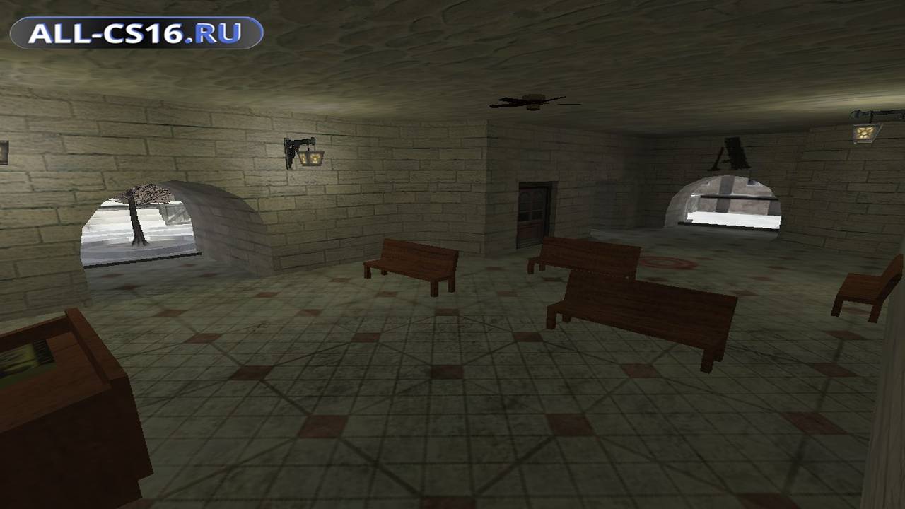 Карта «de_snowstyle» для CS 1.6 для CS 1.6
