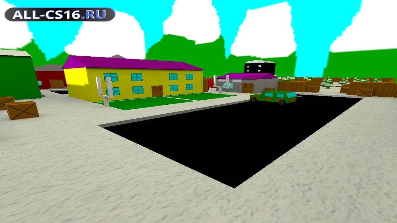 Карта «de_southpark» для CS 1.6 для CS 1.6