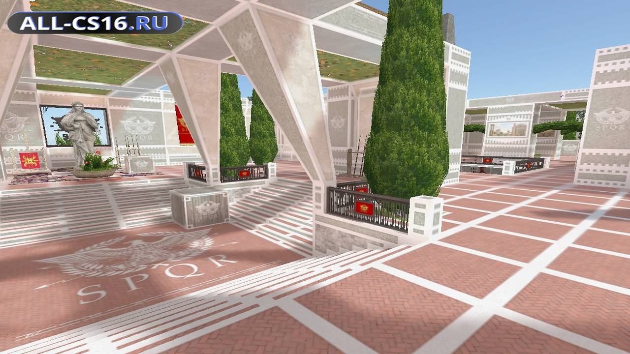 Карта «de_spqr_b2» для CS 1.6 для CS 1.6