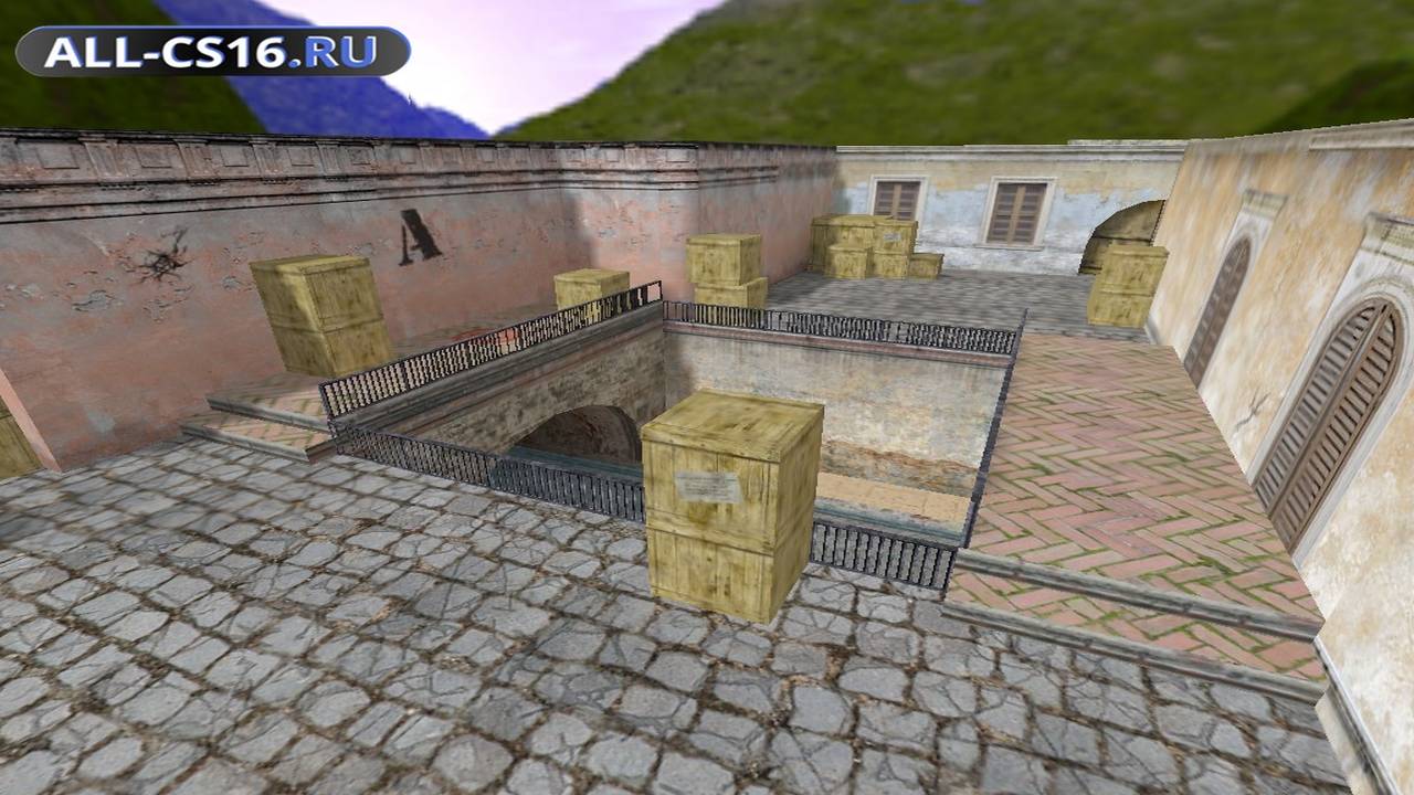 Карта «de_spring» для CS 1.6 для CS 1.6