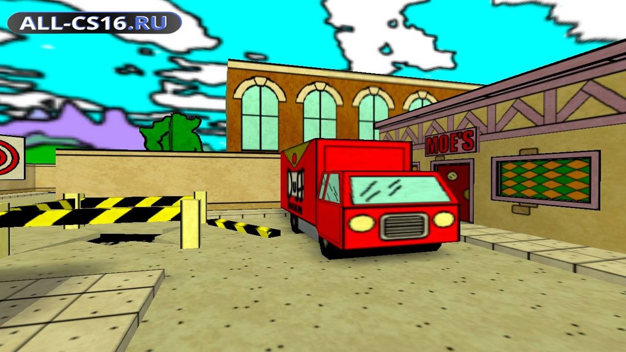 Карта «de_springfield» для CS 1.6 для CS 1.6