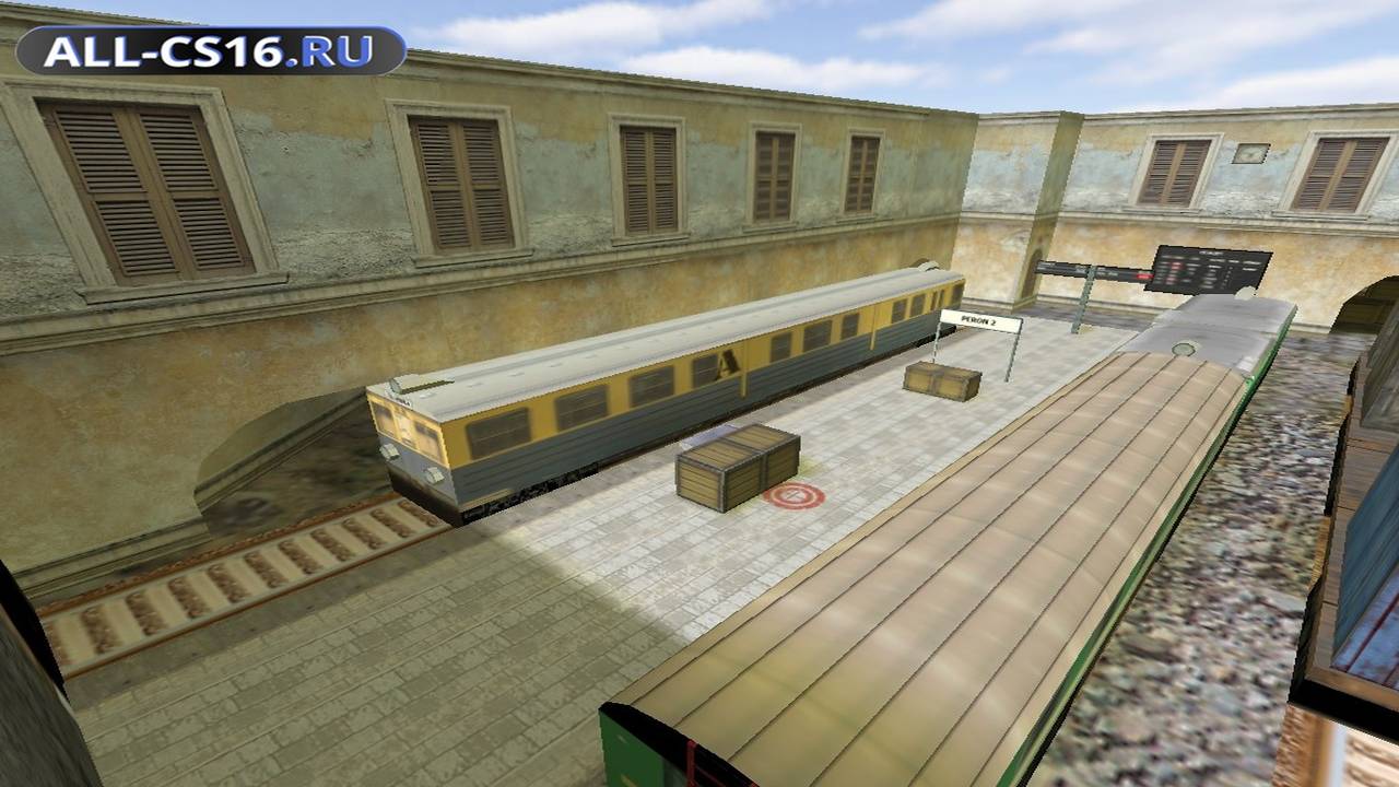 Карта «de_stacja» для CS 1.6 для CS 1.6