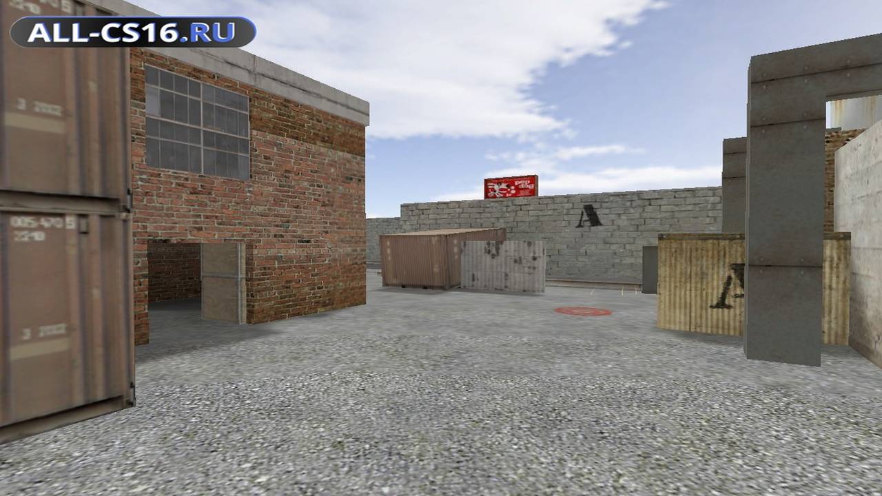 Карта «de_storage» для CS 1.6 для CS 1.6