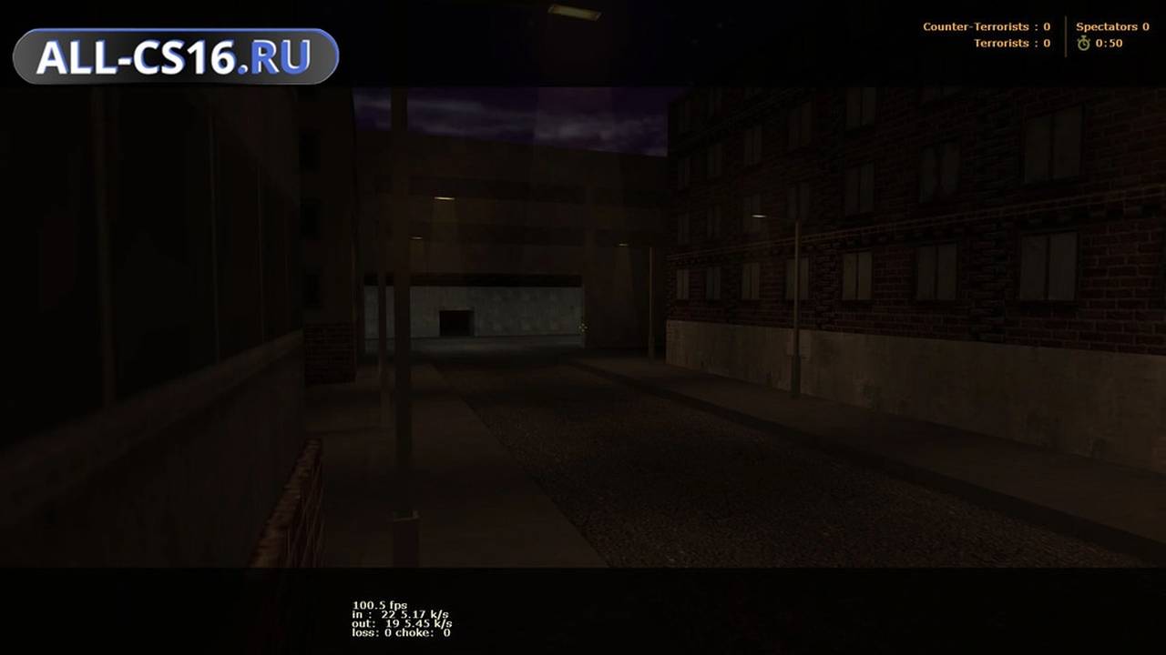 Карта «de_streetlights» для CS 1.6 для CS 1.6