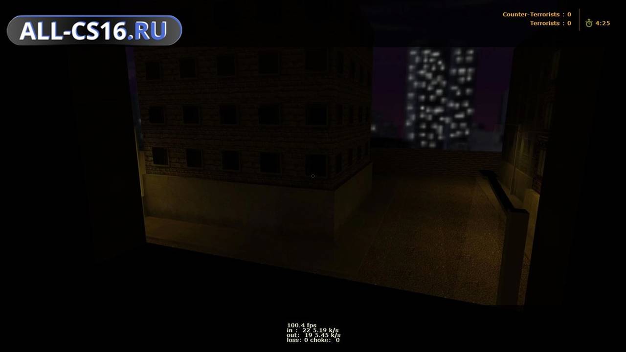 Карта «de_streetlights_b1» для CS 1.6 для CS 1.6