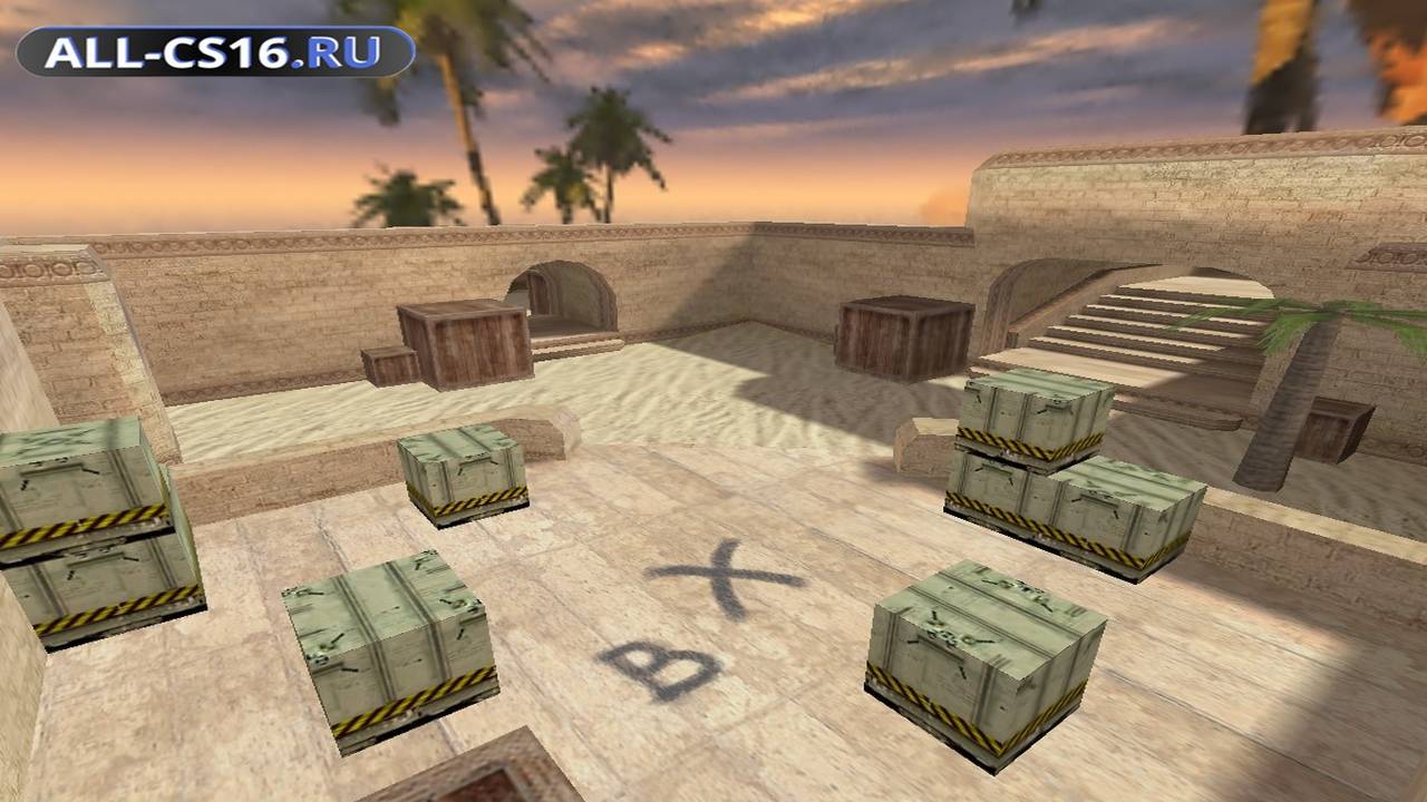 Карта «de_sunday» для CS 1.6 для CS 1.6