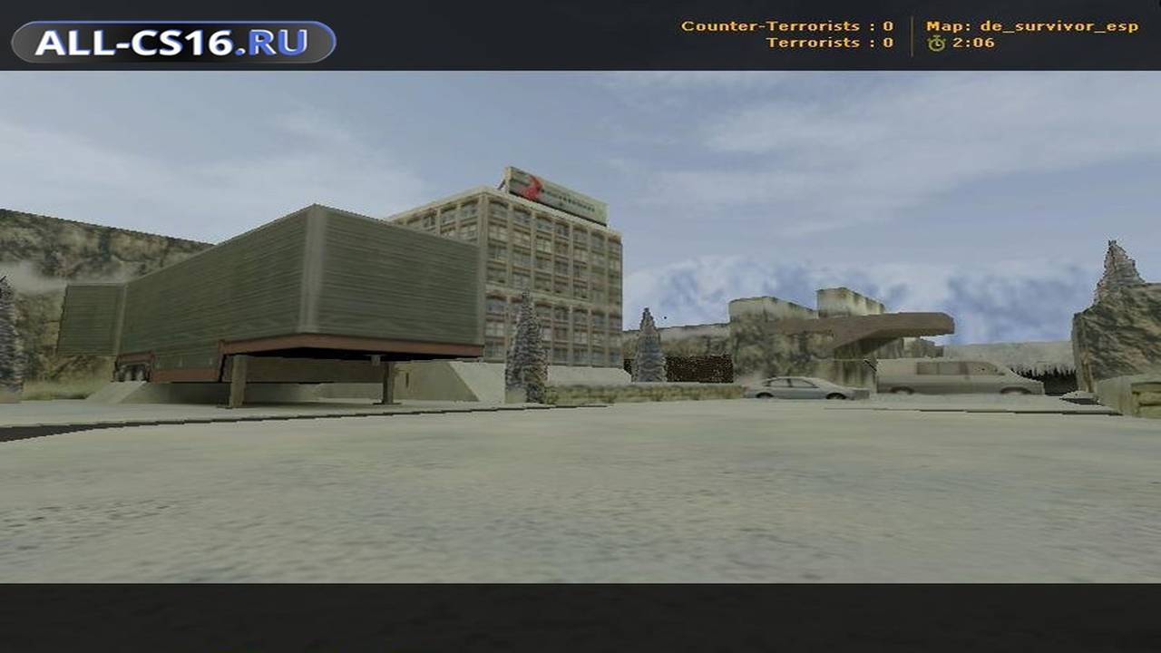 Карта «de_survivor_esp» для CS 1.6 для CS 1.6