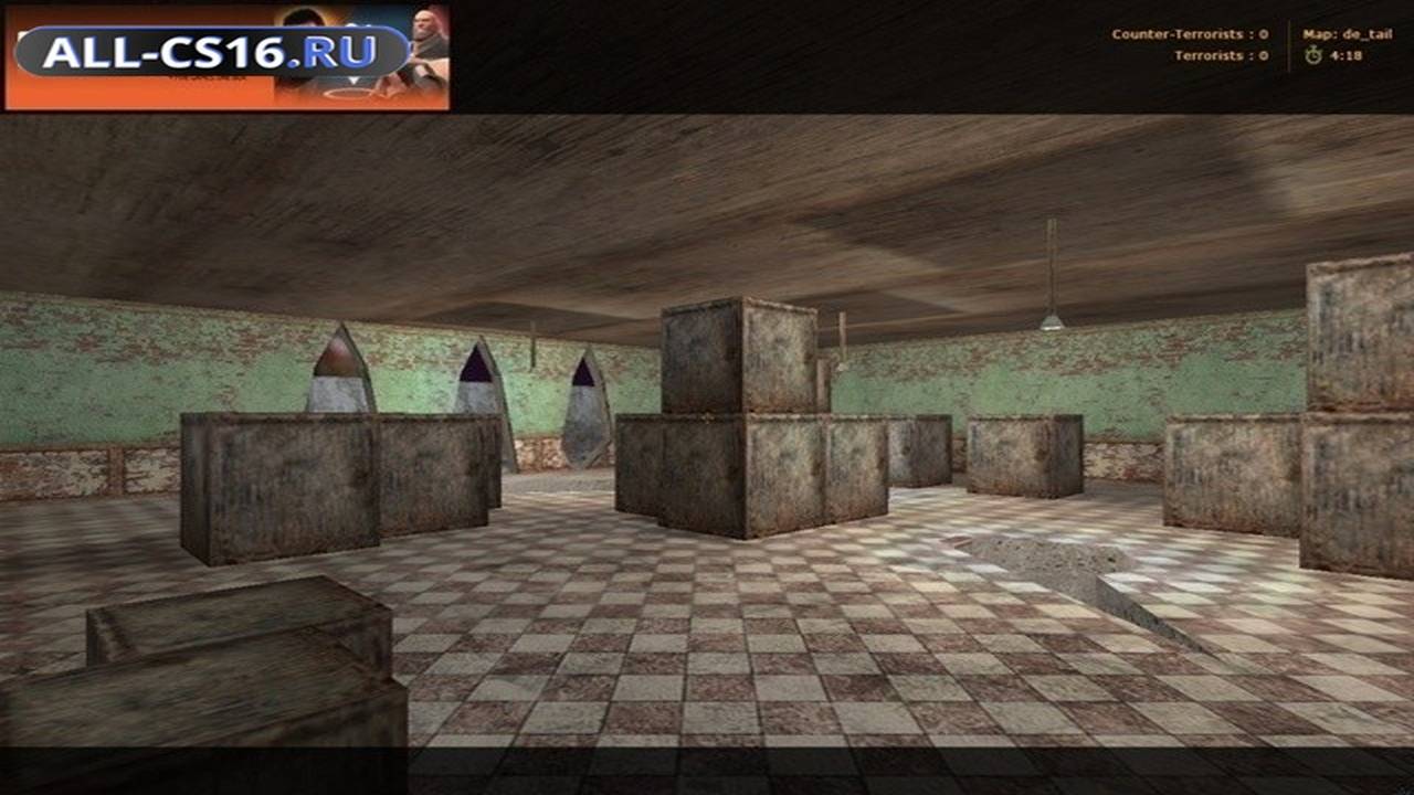 Карта «de_tail» для CS 1.6 для CS 1.6