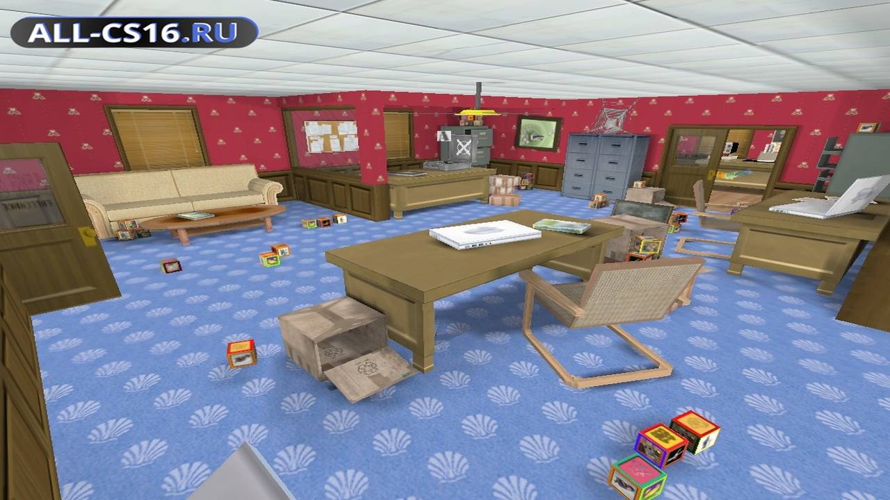 Карта «de_the_office_rats_csz» для CS 1.6 для CS 1.6