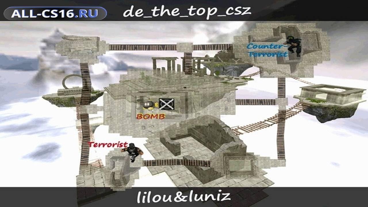 Карта «de_the_top_csz» для CS 1.6 для CS 1.6