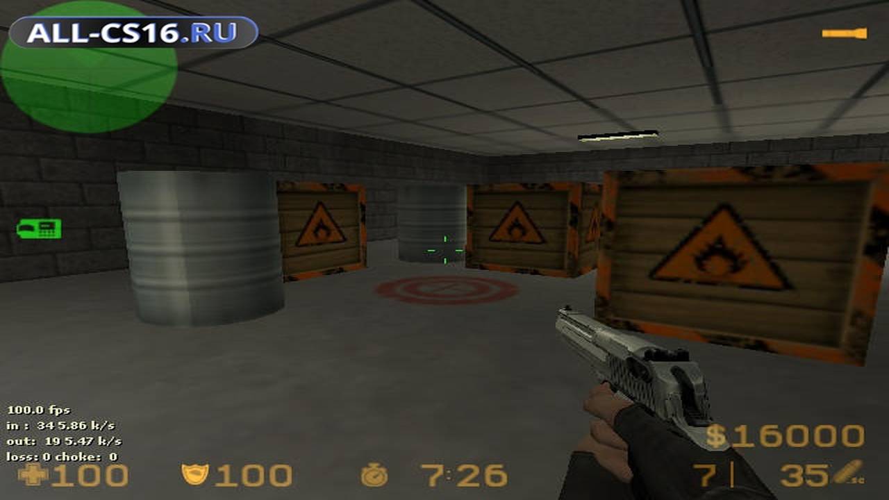 Карта «de_thouse v0.1» для CS 1.6 для CS 1.6