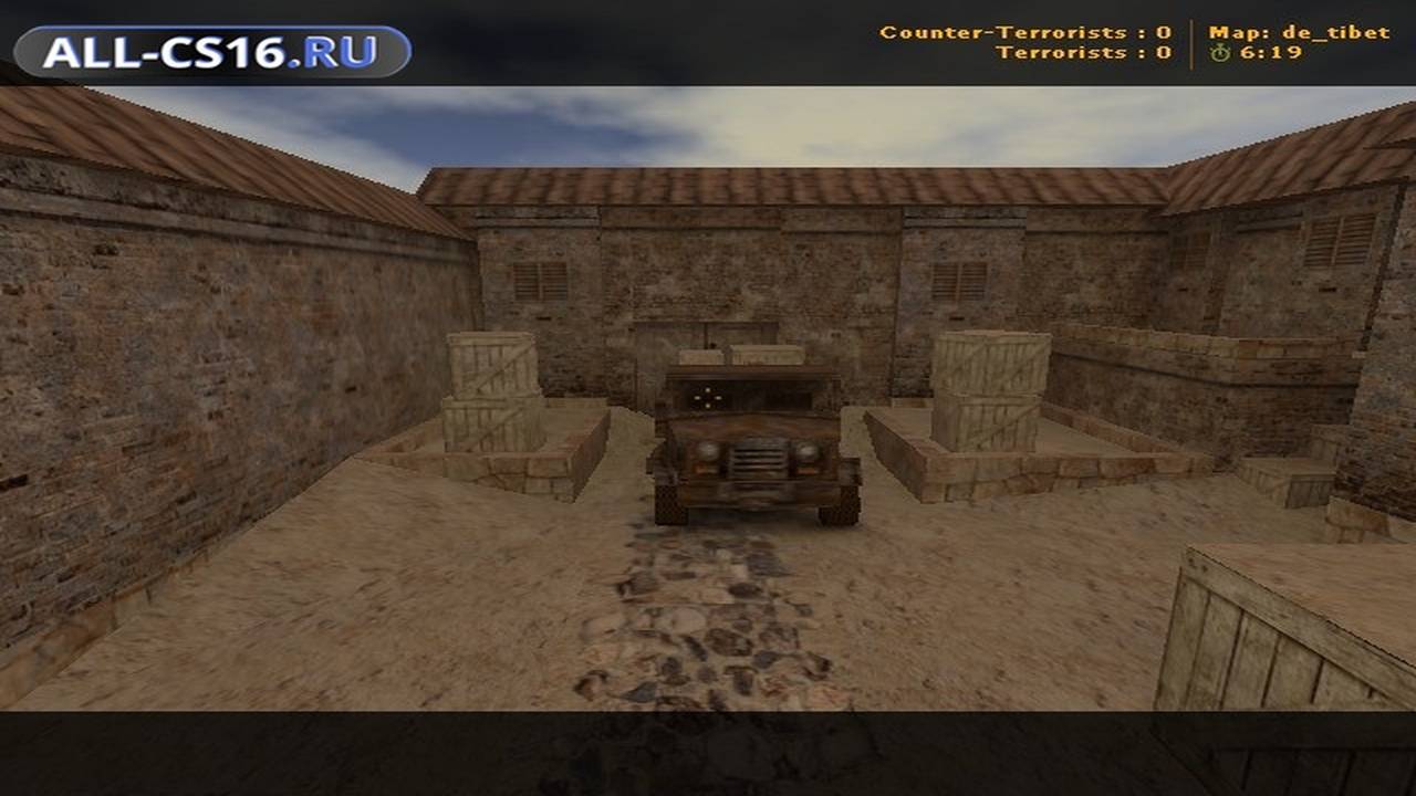 Карта «de_tibet» для CS 1.6 для CS 1.6