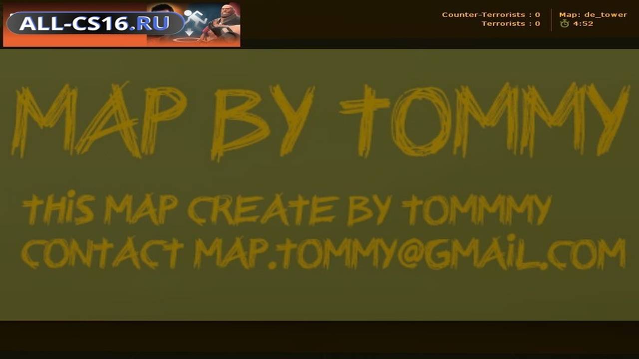 Карта «de_tower» для CS 1.6 для CS 1.6