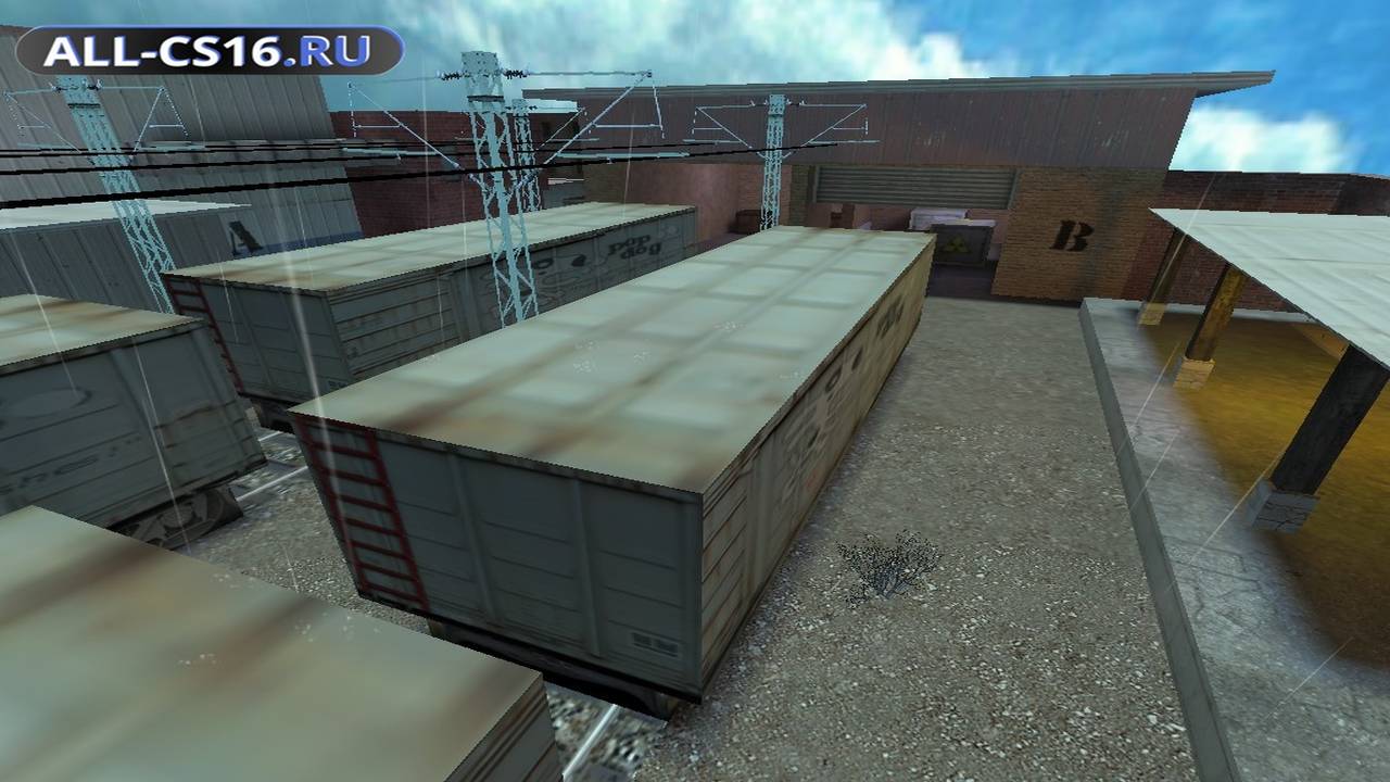 Карта «de_train2015» для CS 1.6 для CS 1.6