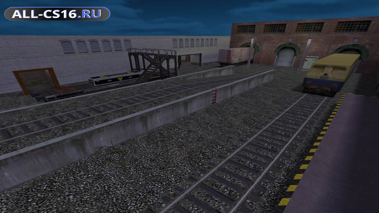 Карта «de_train2k_v2» для CS 1.6 для CS 1.6